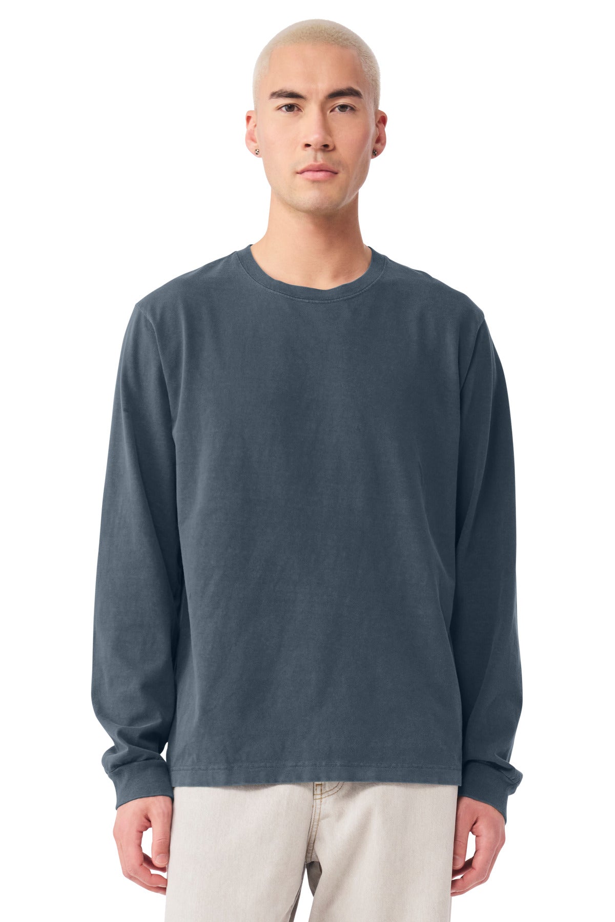 BELLA+CANVAS ®  Unisex Heavyweight Garment-Dyed Long Sleeve Tee BC4851GD