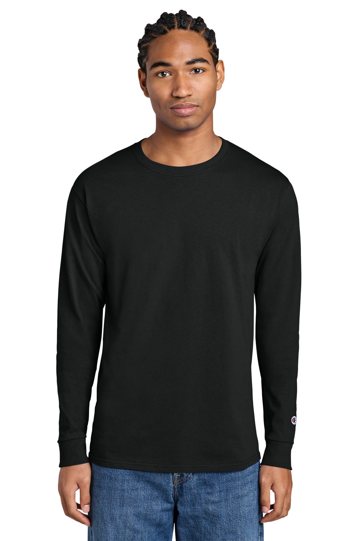 Champion ®  Jersey Long Sleeve Tee CC8C