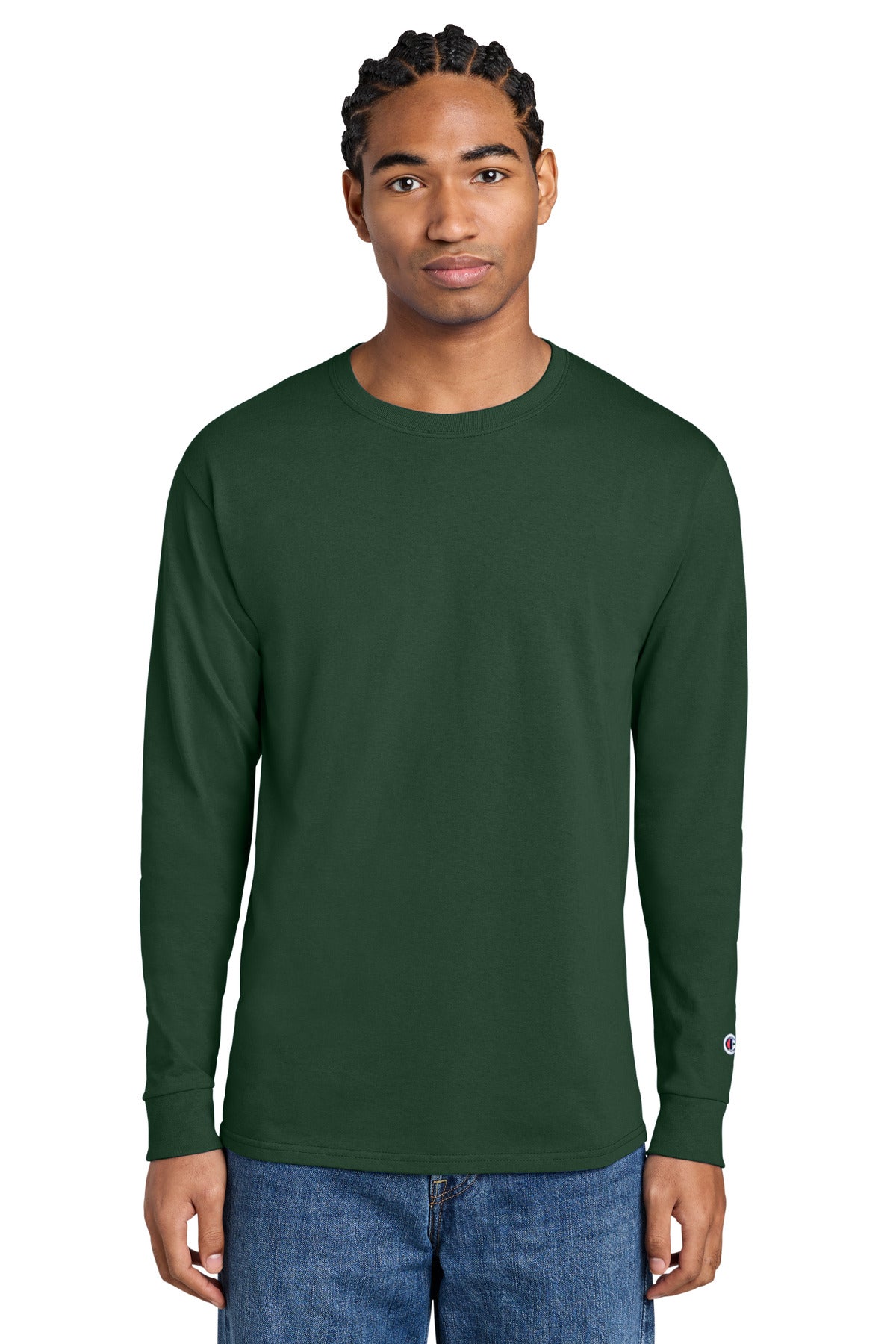 Champion ®  Jersey Long Sleeve Tee CC8C