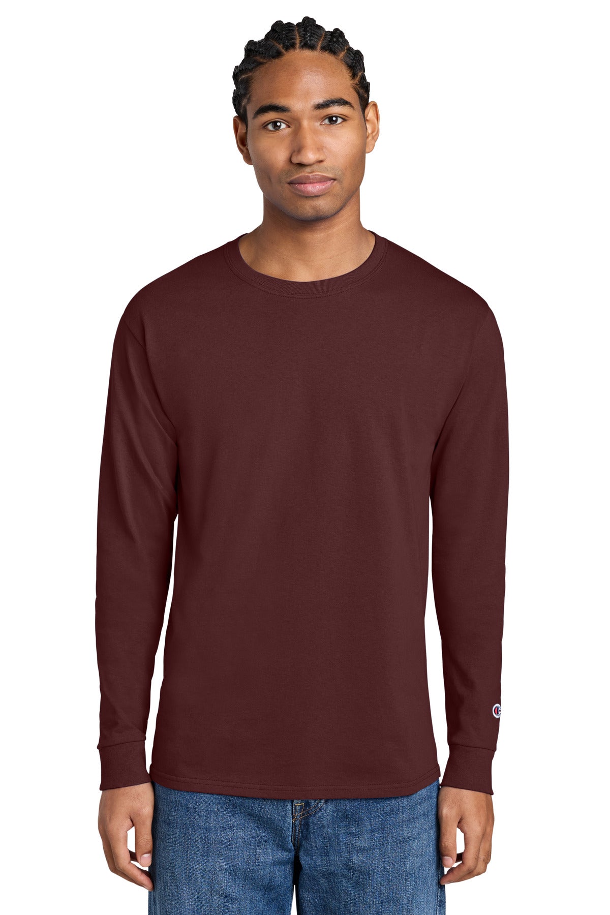 Champion ®  Jersey Long Sleeve Tee CC8C