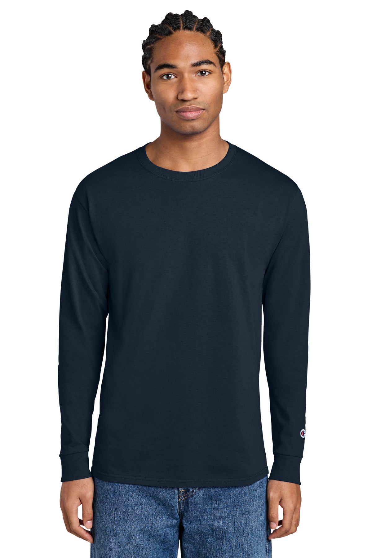 Champion ®  Jersey Long Sleeve Tee CC8C
