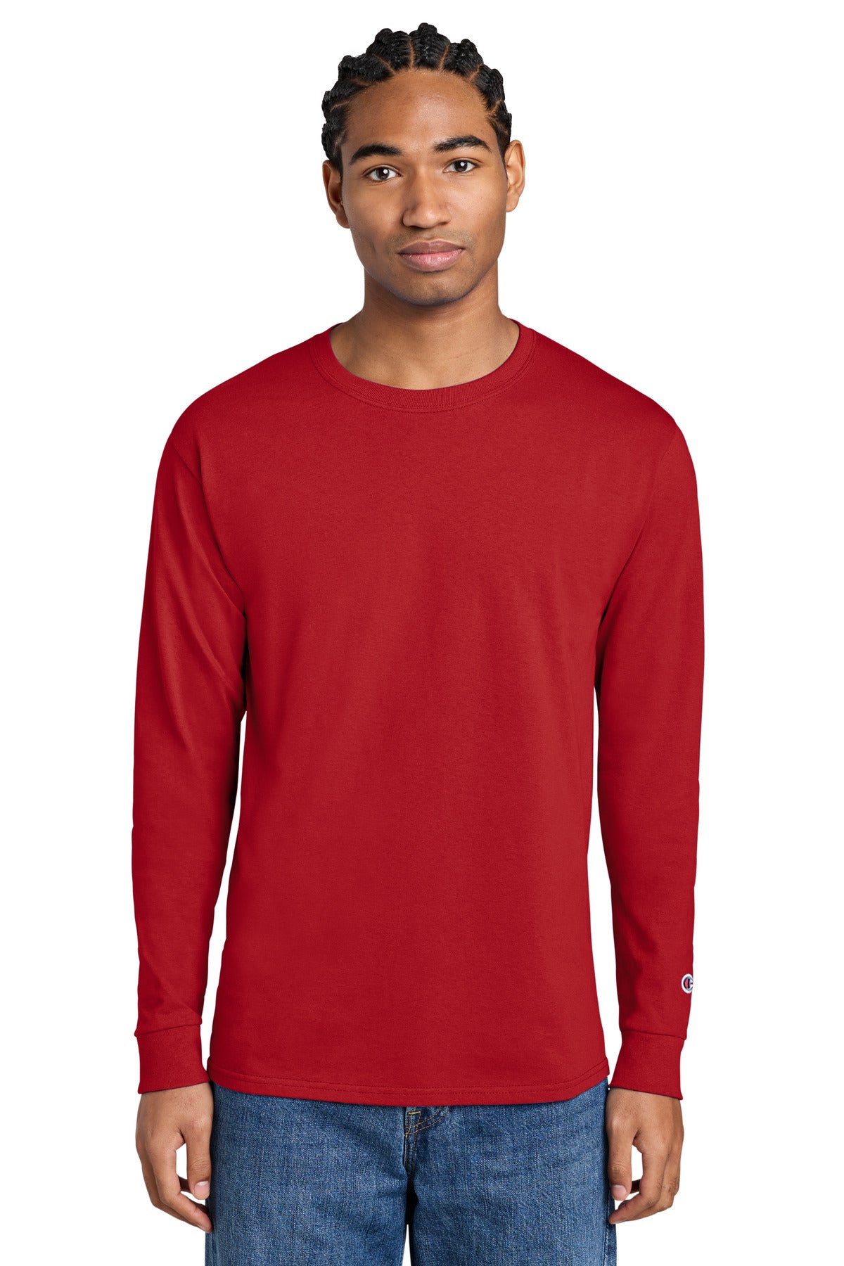 Champion ®  Jersey Long Sleeve Tee CC8C