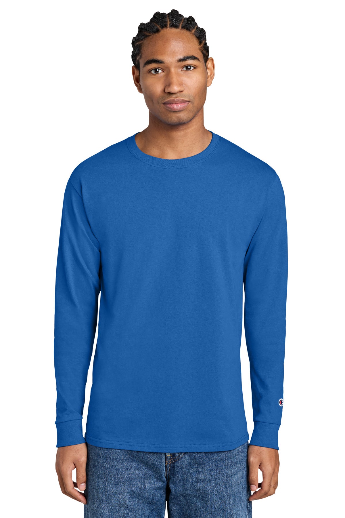 Champion ®  Jersey Long Sleeve Tee CC8C
