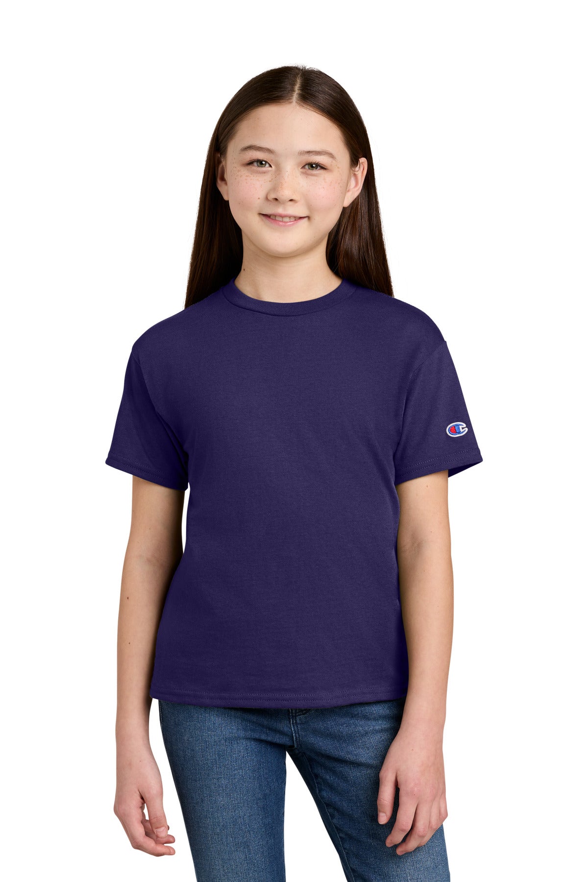 Champion ®  Youth Jersey Short Sleeve Tee CH1081