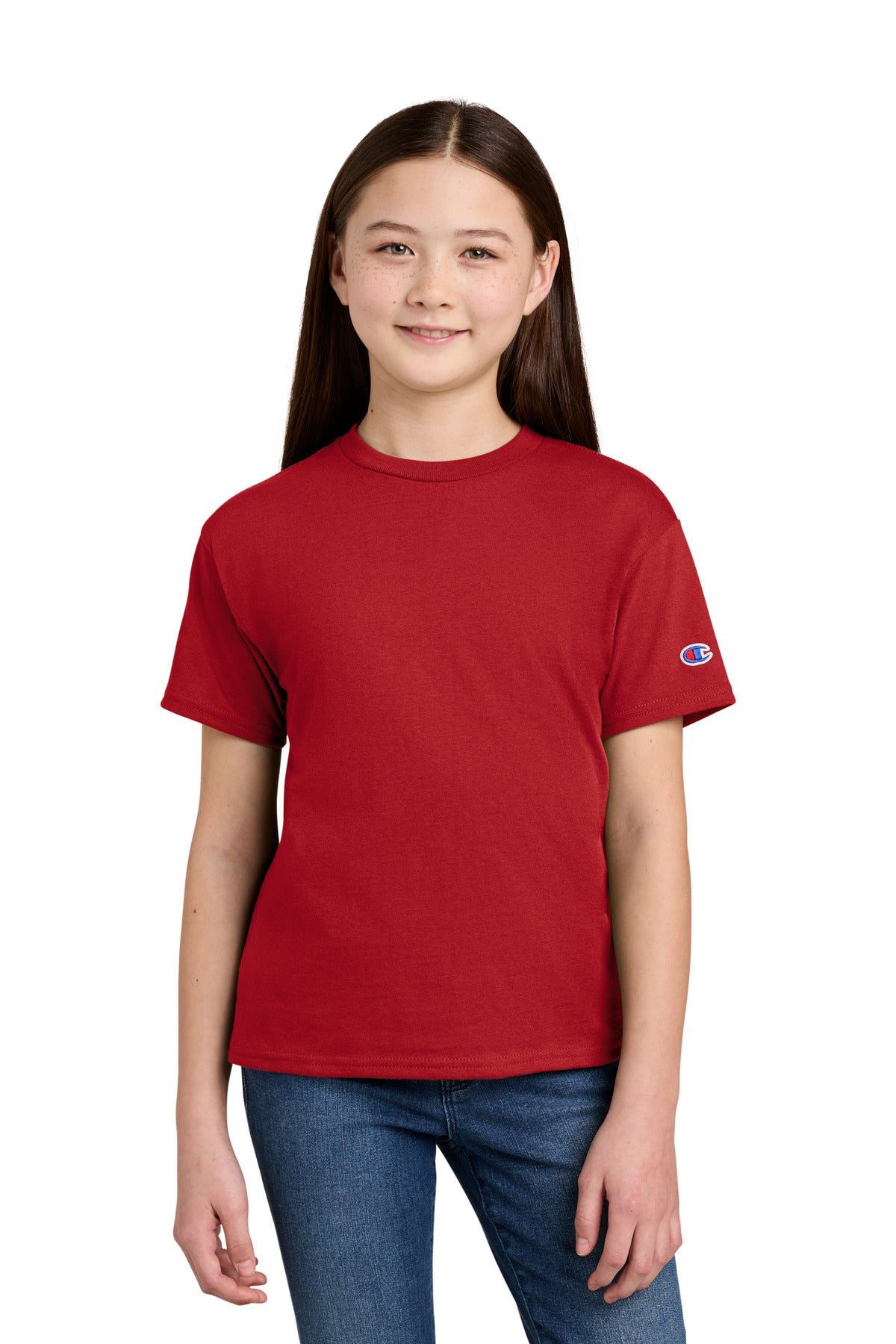 Champion ®  Youth Jersey Short Sleeve Tee CH1081