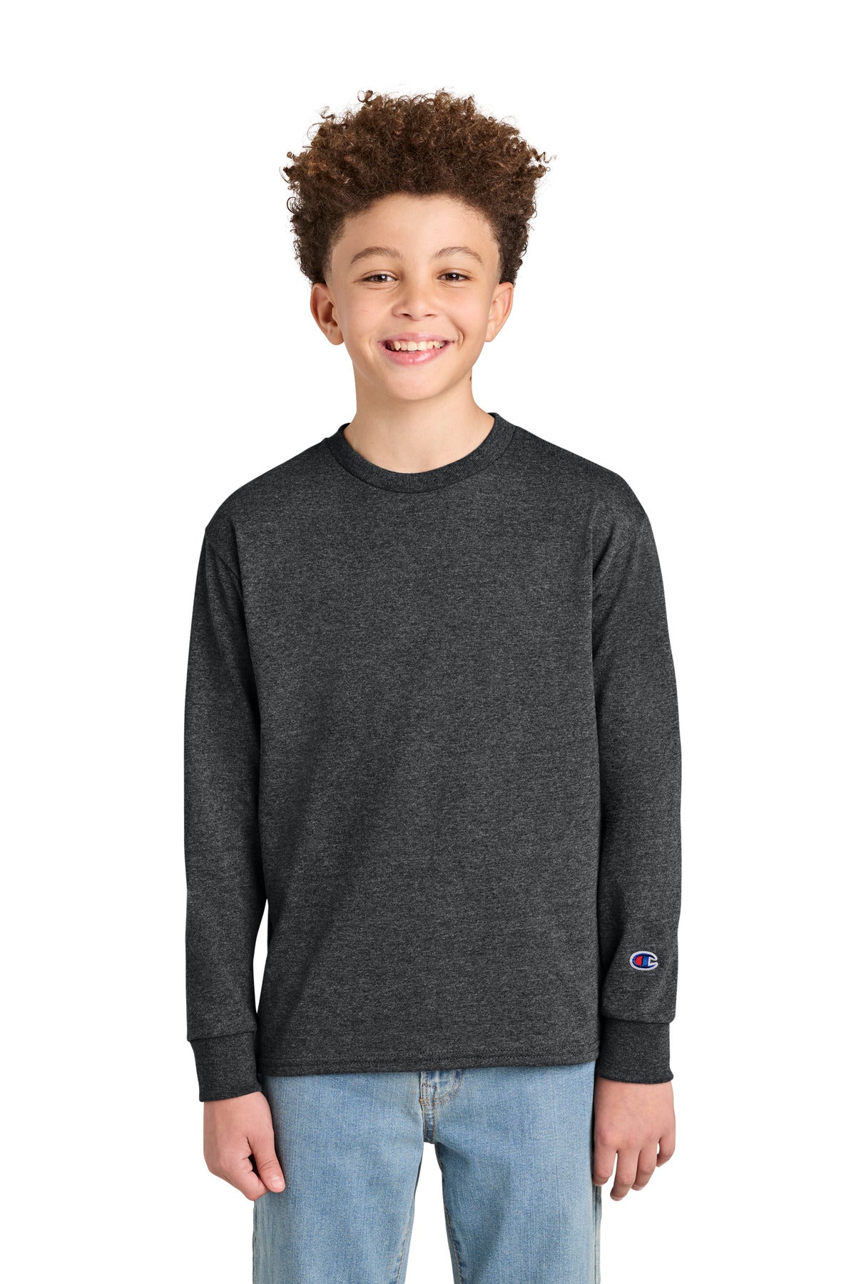 Champion ®  Youth Jersey Long Sleeve Tee CH1751
