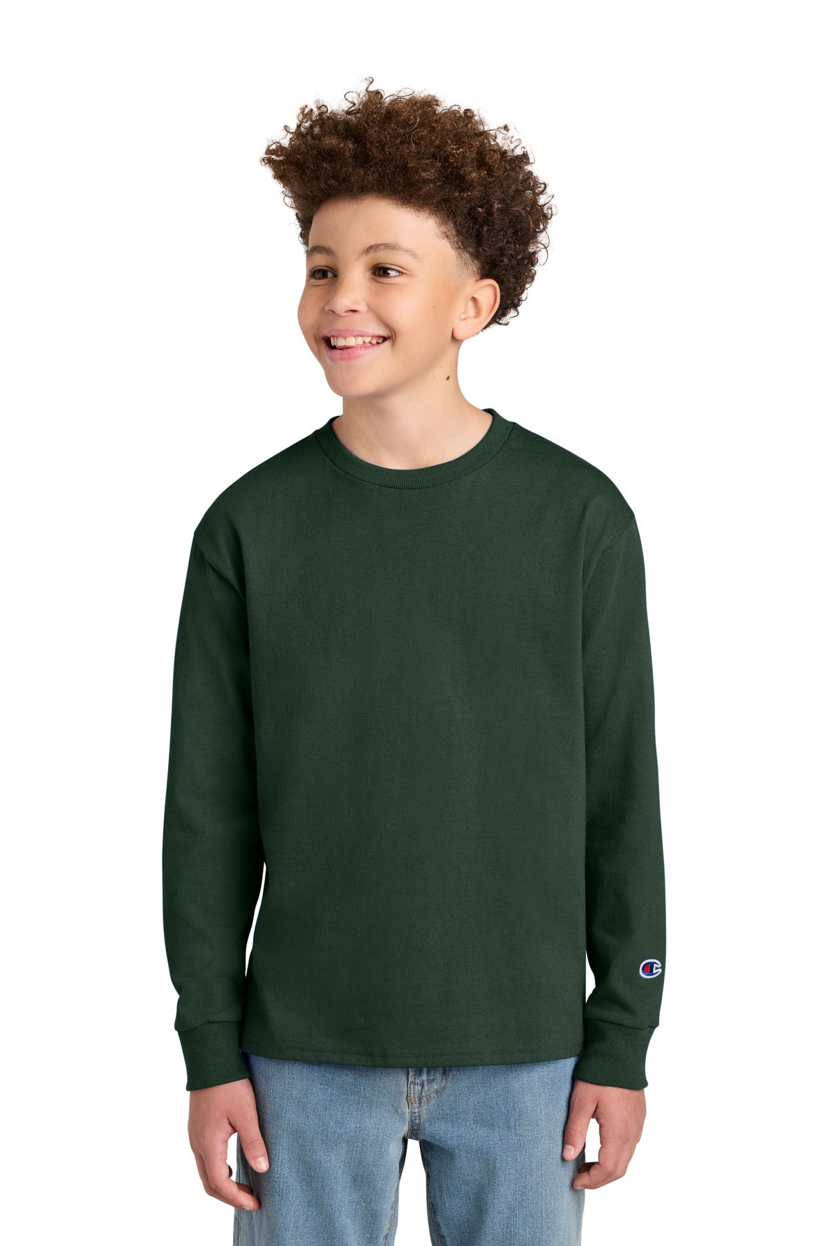 Champion ®  Youth Jersey Long Sleeve Tee CH1751