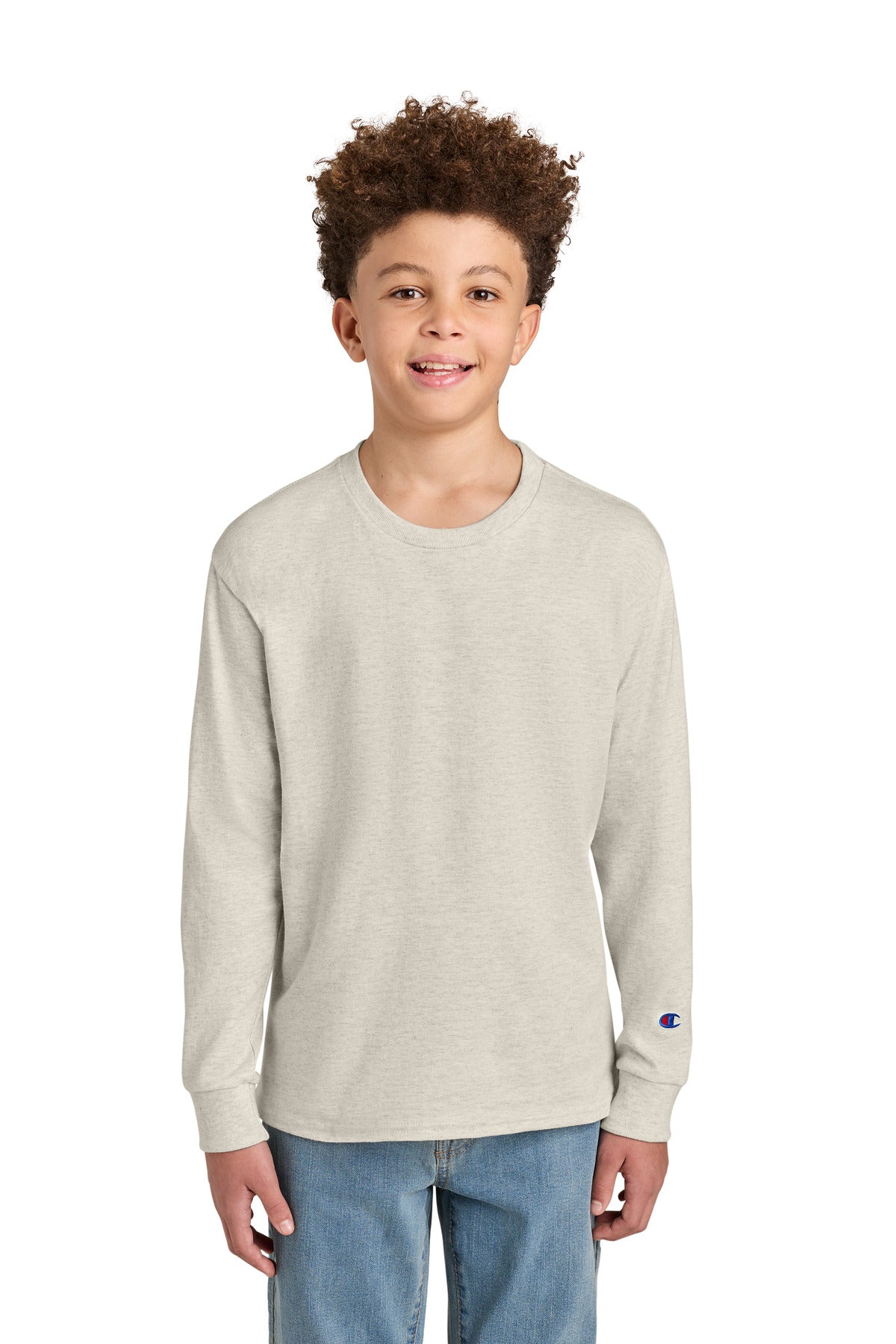 Champion ®  Youth Jersey Long Sleeve Tee CH1751