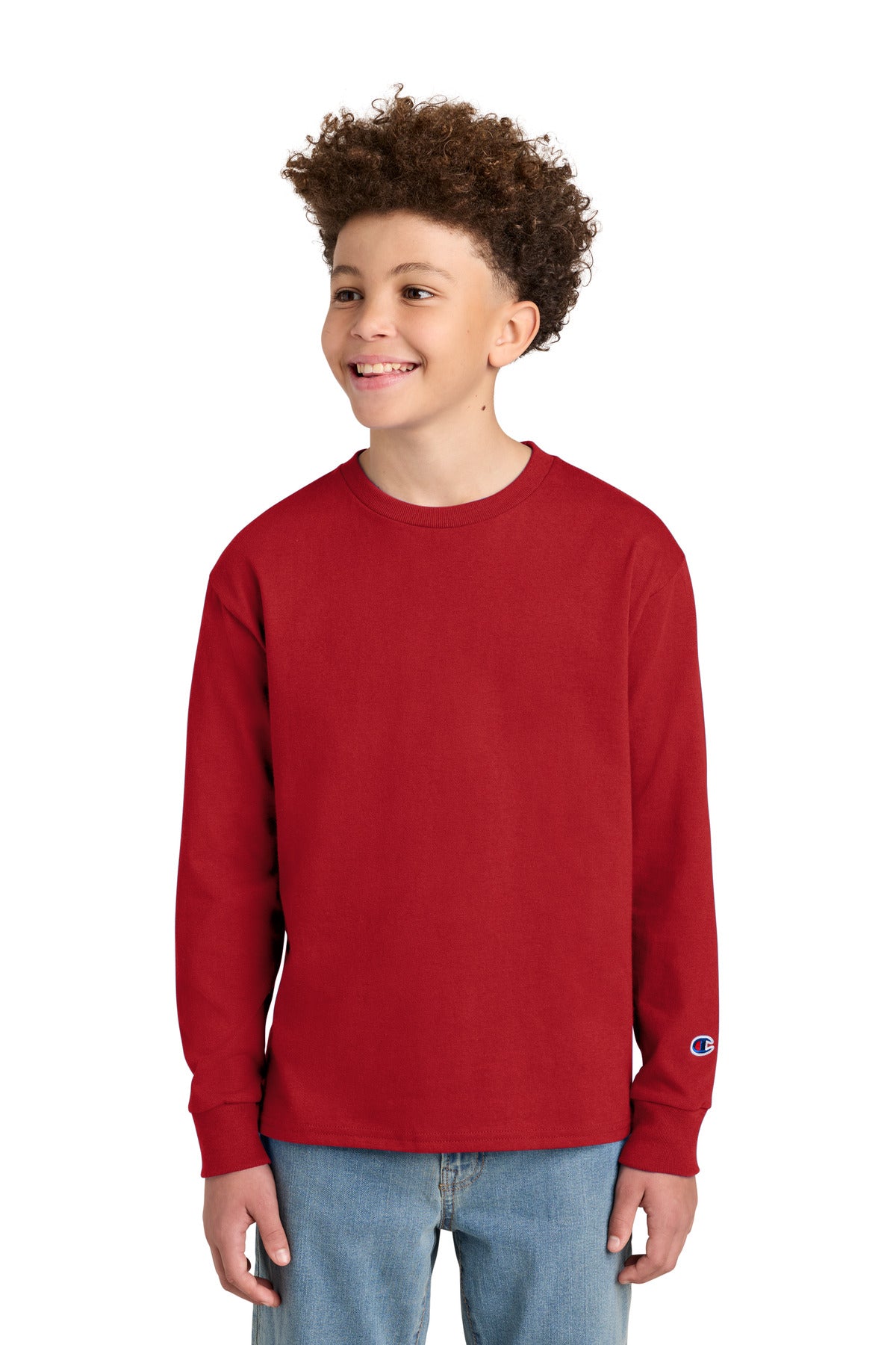 Champion ®  Youth Jersey Long Sleeve Tee CH1751
