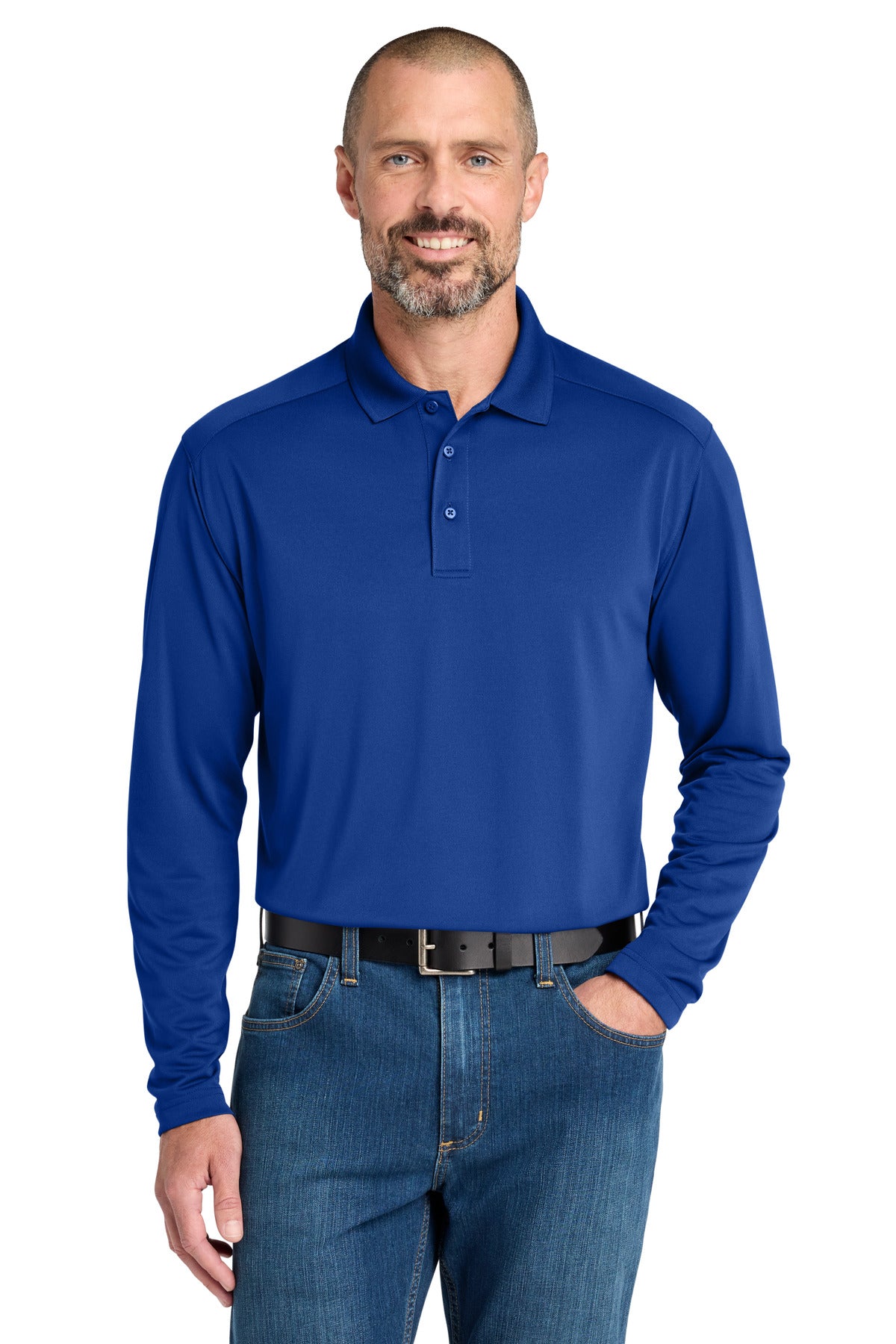 CornerStone ®  Select Lightweight Snag-Proof Long Sleeve Polo CS418LS