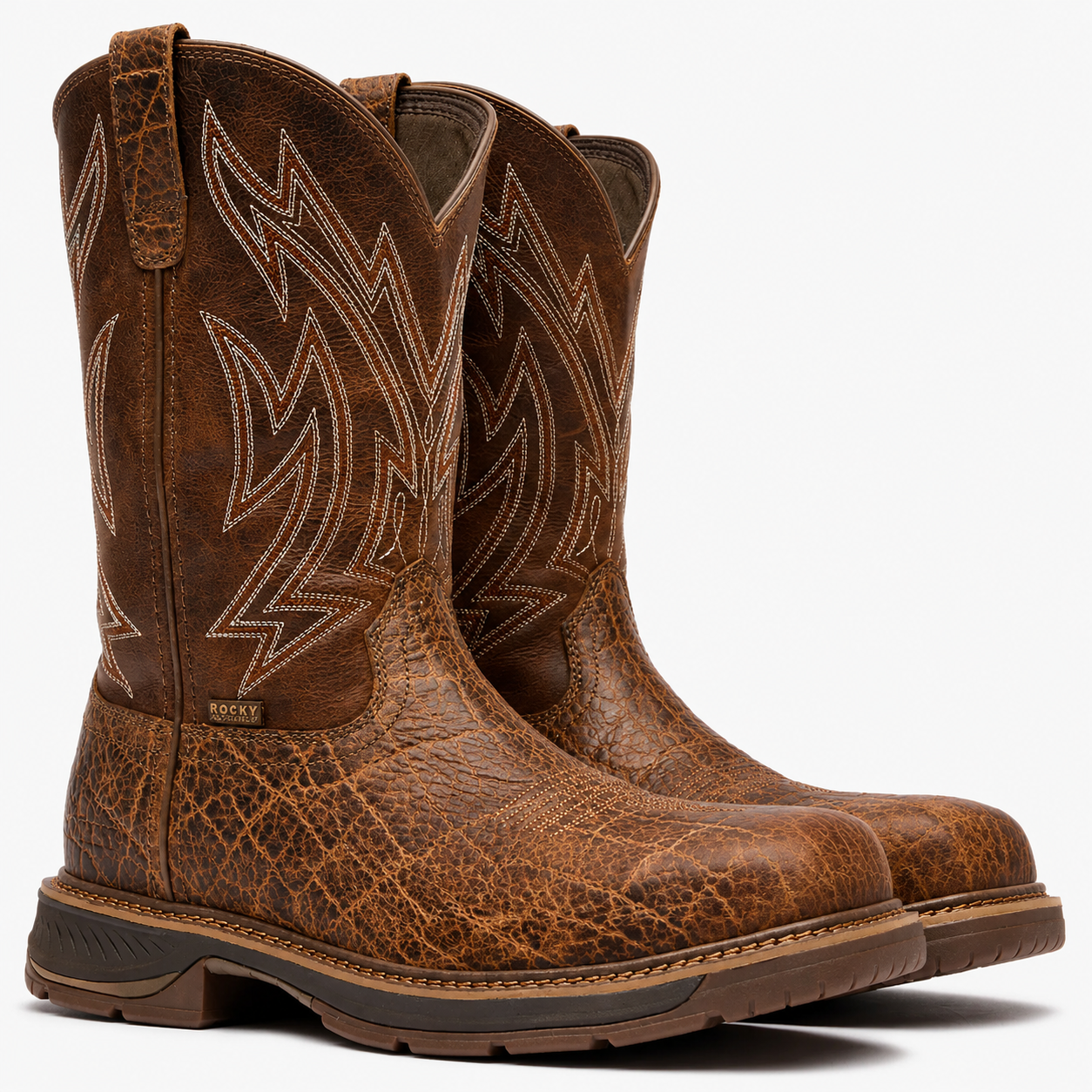 Rocky Ride LTE Carbon Toe Western Boot - RKW0475