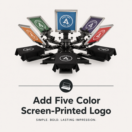 749C - Four Color Screen-Printed Logo