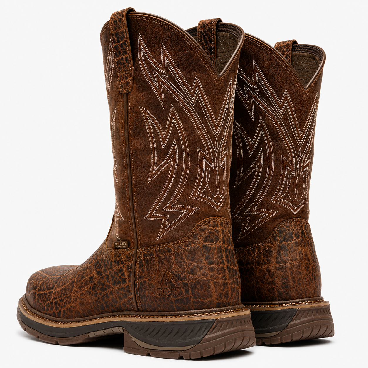 Rocky Ride LTE Carbon Toe Western Boot - RKW0475