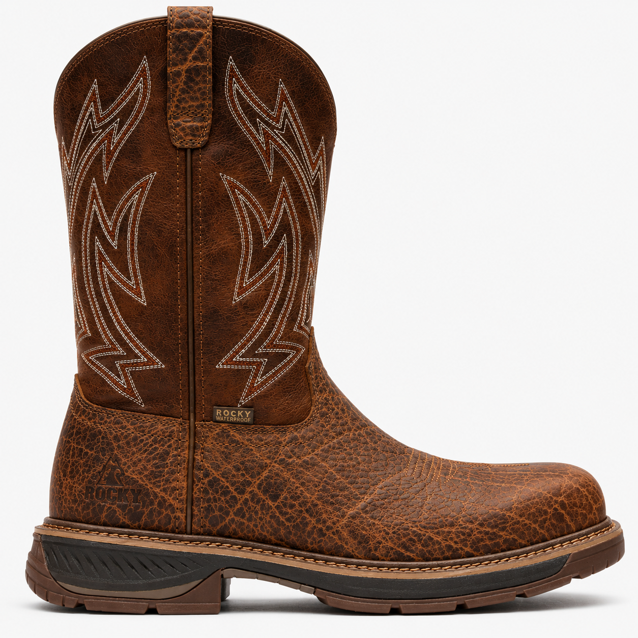 Rocky Ride LTE Carbon Toe Western Boot - RKW0475