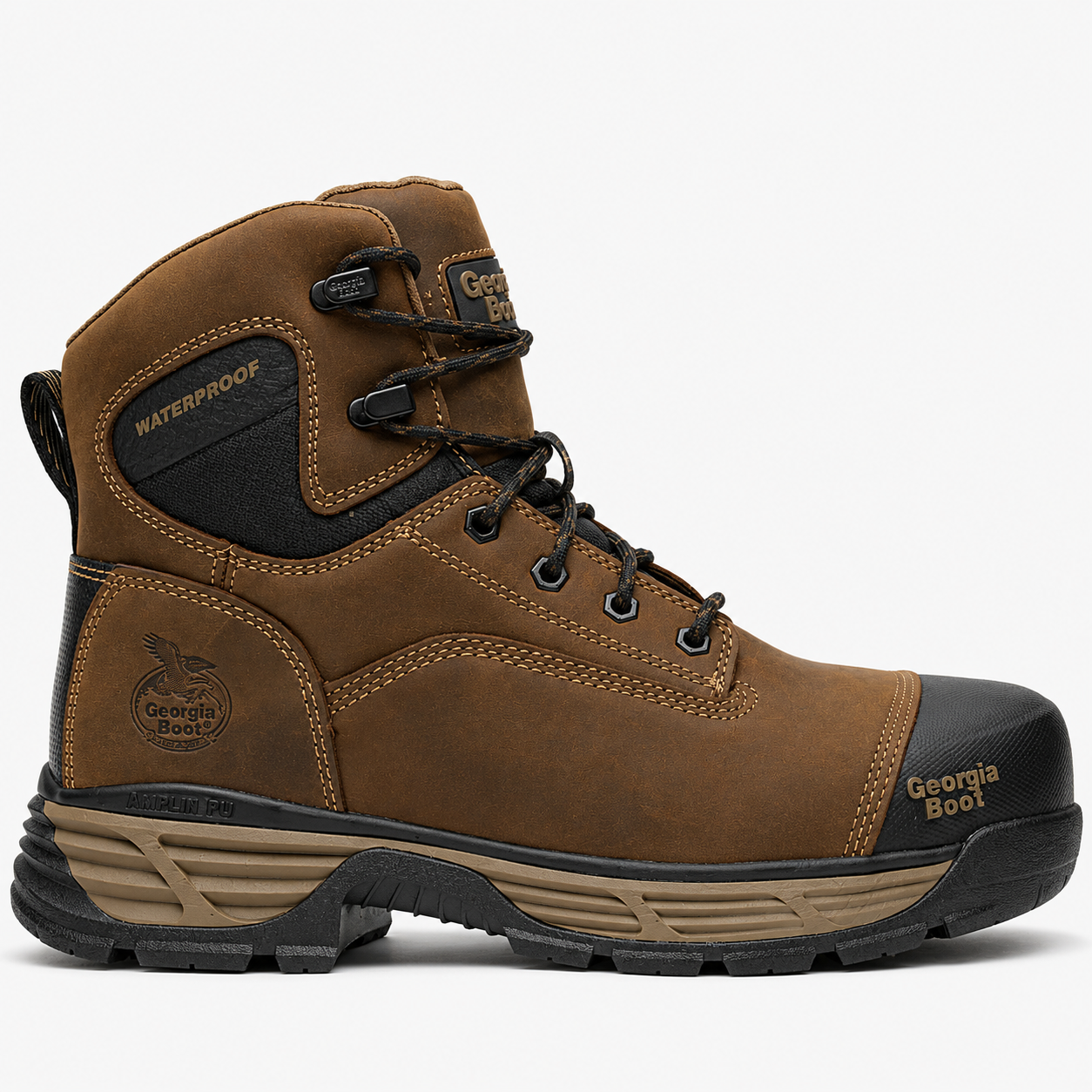 Georgia Boot Durablend Edge 6" Waterproof Alloy Toe Work Boot - GB000679