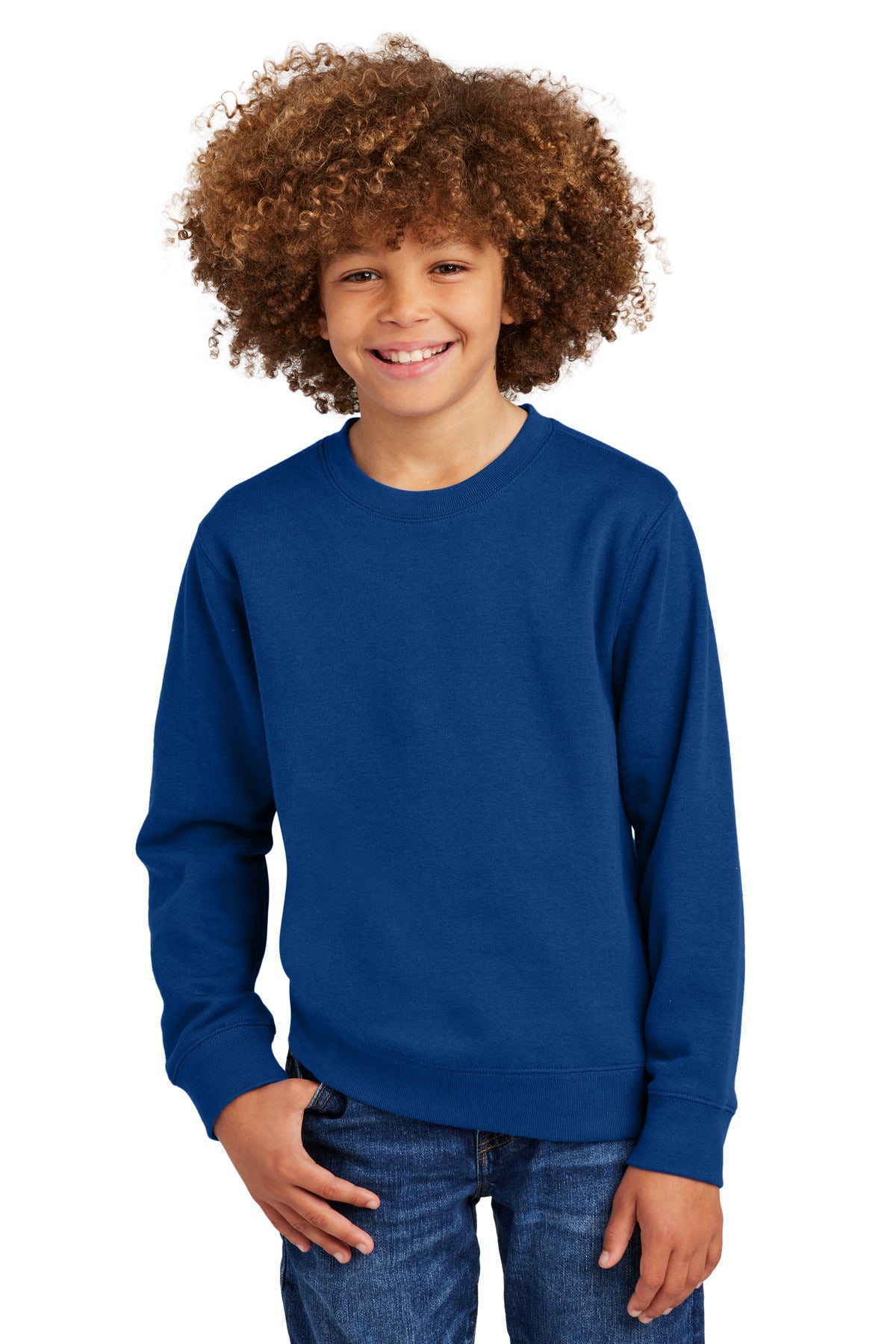 District ®  Youth V.I.T. ™  Fleece Crew DT6104Y