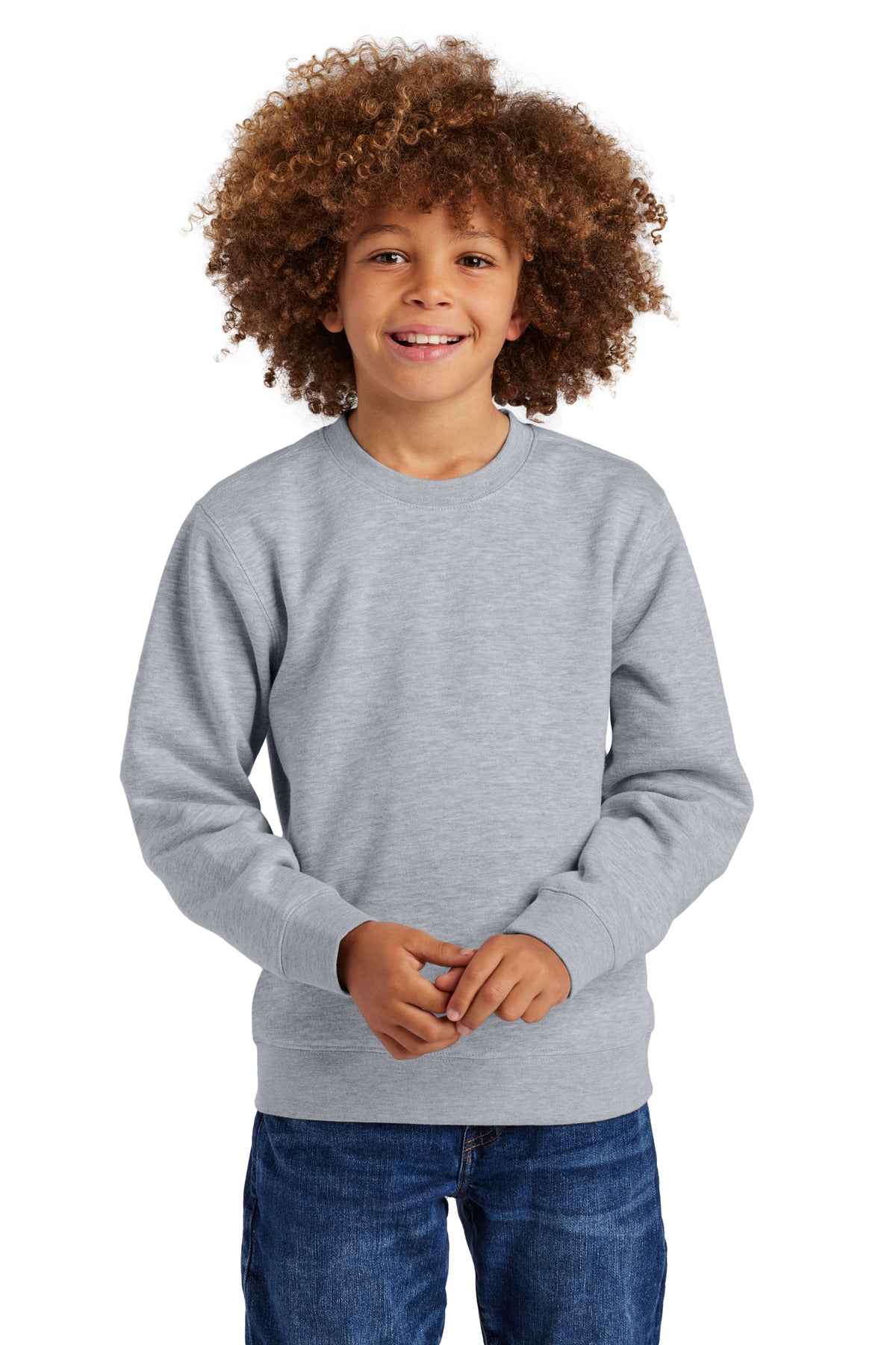 District ®  Youth V.I.T. ™  Fleece Crew DT6104Y