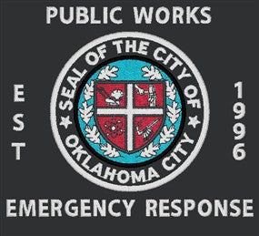Embroidered Logo - Emergency Response City Seal - ERT