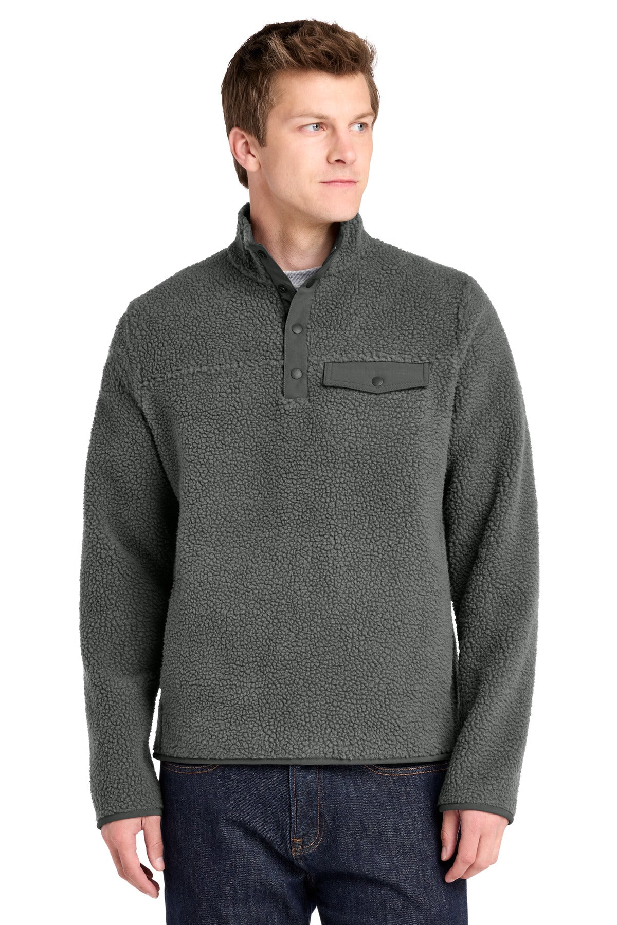 Port Authority ®  Camp Fleece Snap Pullover F140