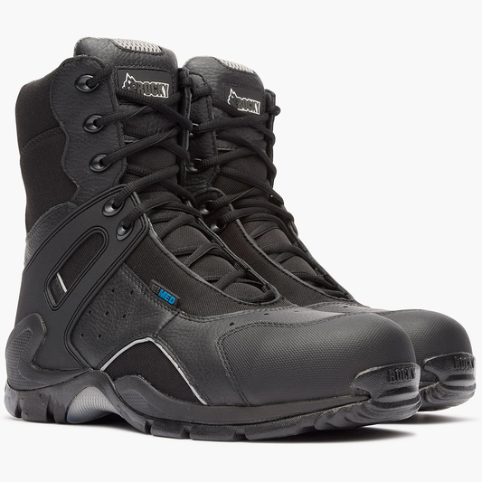 Rocky 1st Med Carbon Fiber Toe Puncture-Resistant Side-Zip Waterproof Public Service Boot - 911113