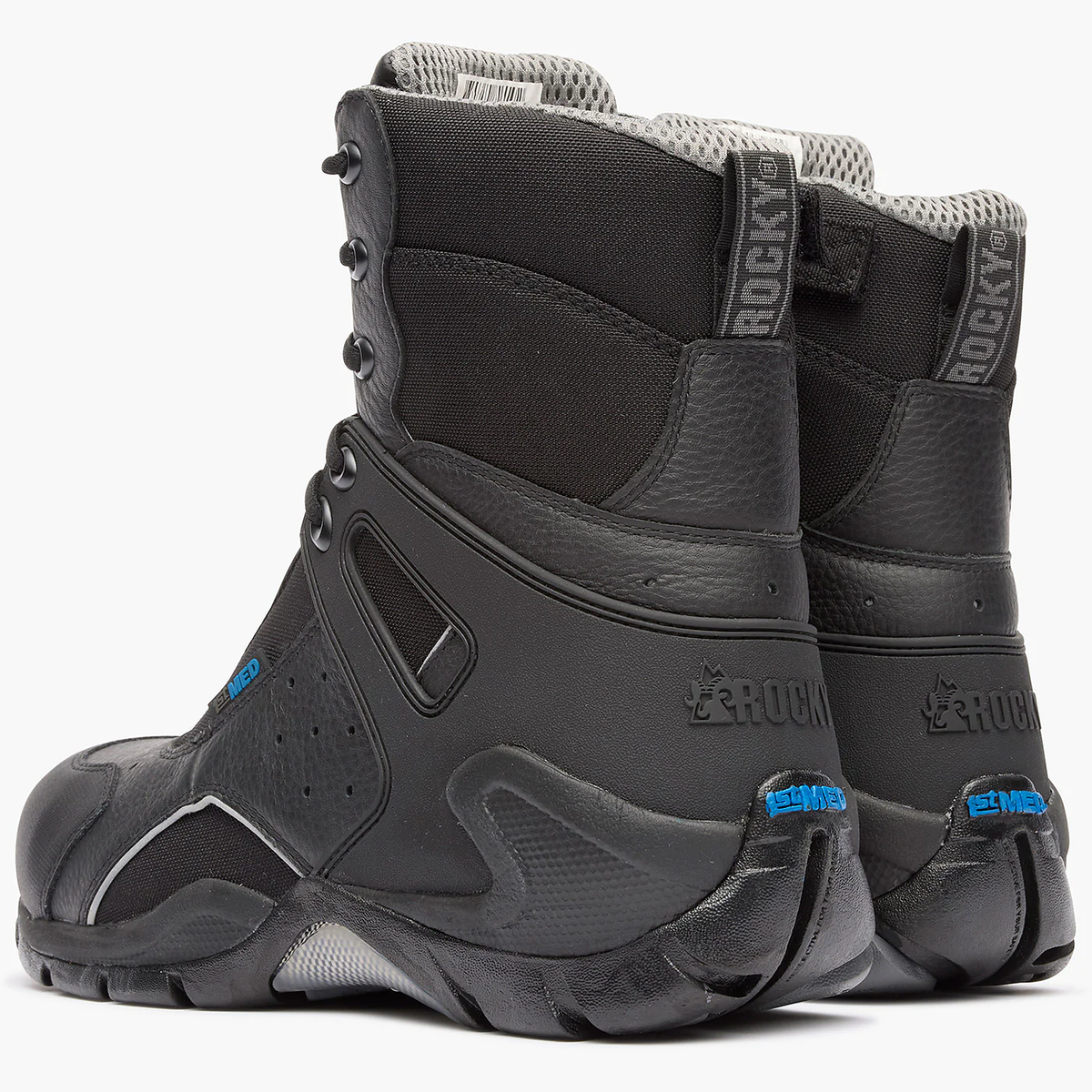 Rocky 1st Med Carbon Fiber Toe Puncture-Resistant Side-Zip Waterproof Public Service Boot - 911113