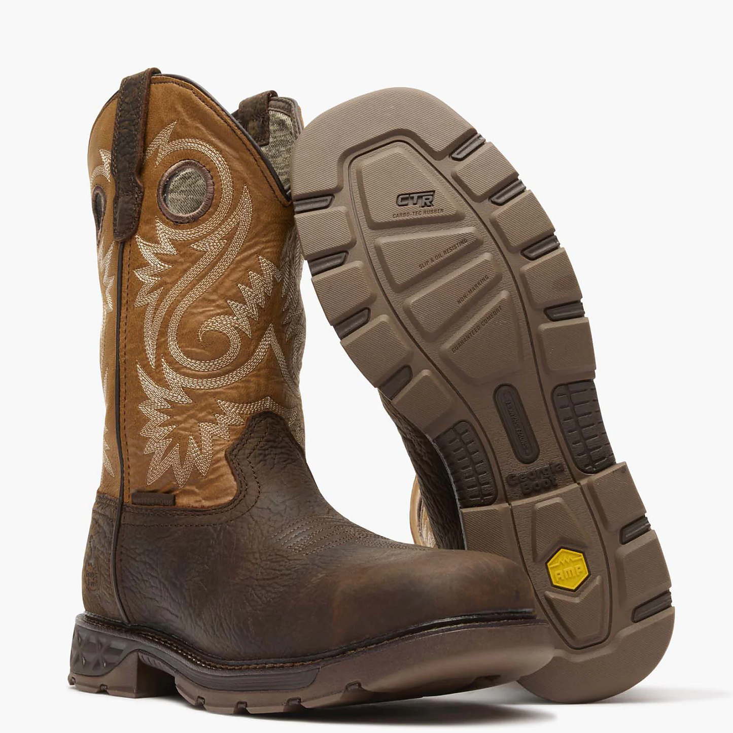 Georgia Boot Carbo-Tec FLX Alloy Toe Waterproof Pull-on Work Boot - GB00621