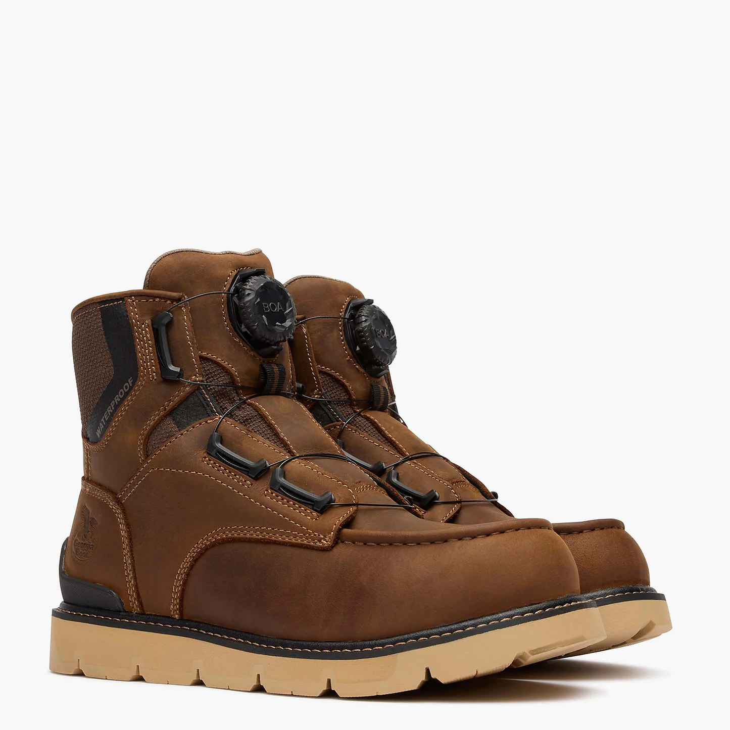 Georgia Boot Carbon Flex 6" BOA® Waterproof Carbon Toe Moc-Toe Work Boot - GB00729