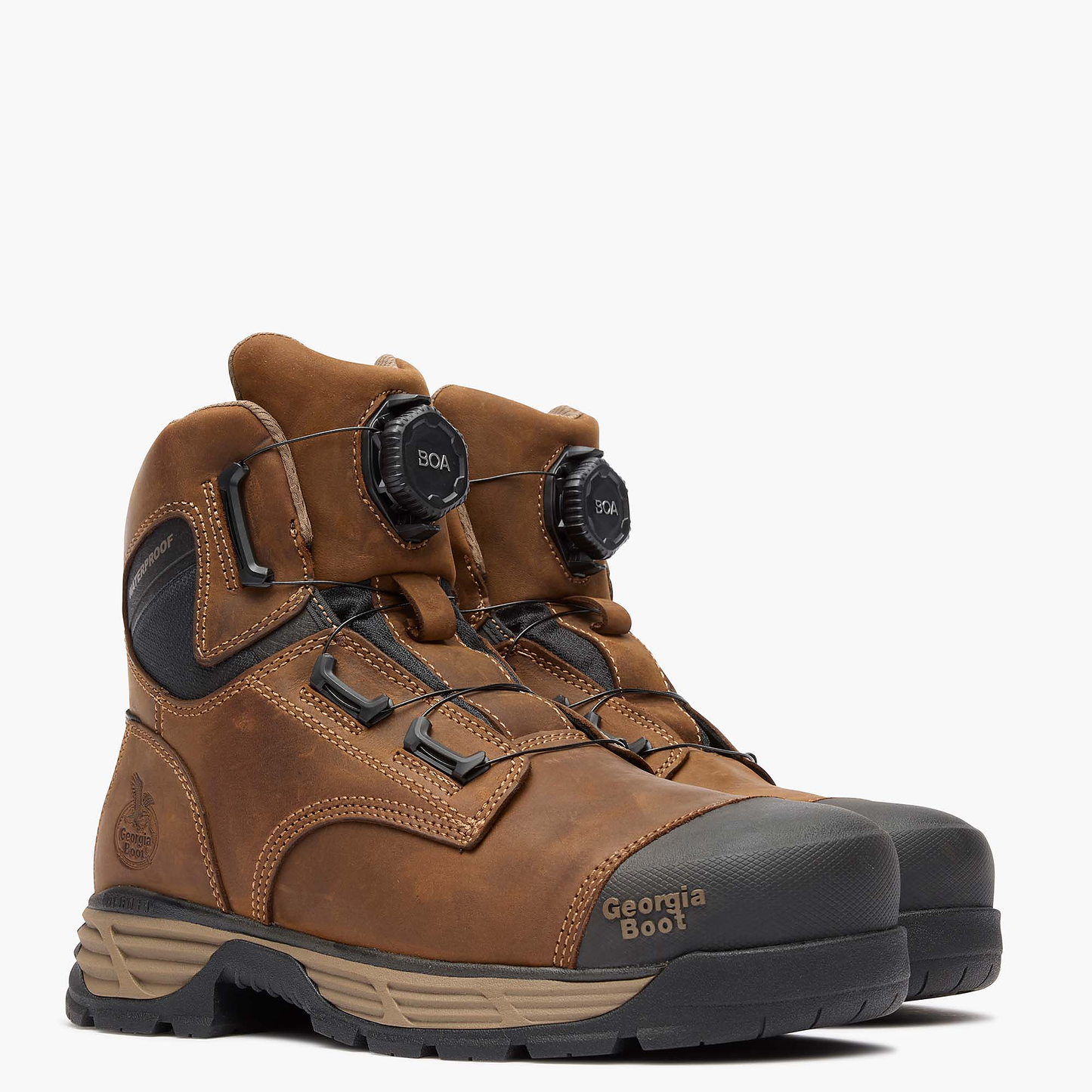 Georgia Boot Men's BOA® DuraBlend Edge Alloy Toe Work Boot - GB00733