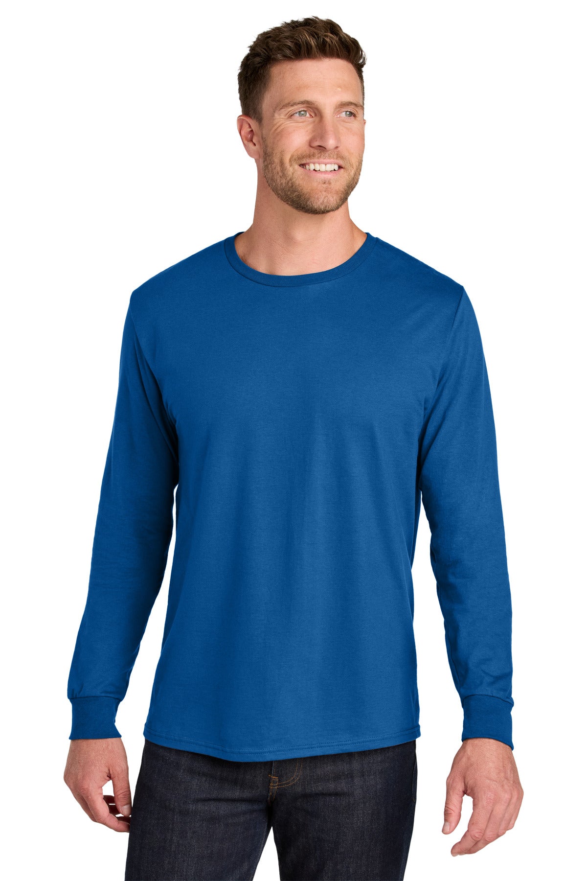 Jerzees Ultimate ™  Unisex Ring Spun Long Sleeve T-Shirt IC46L