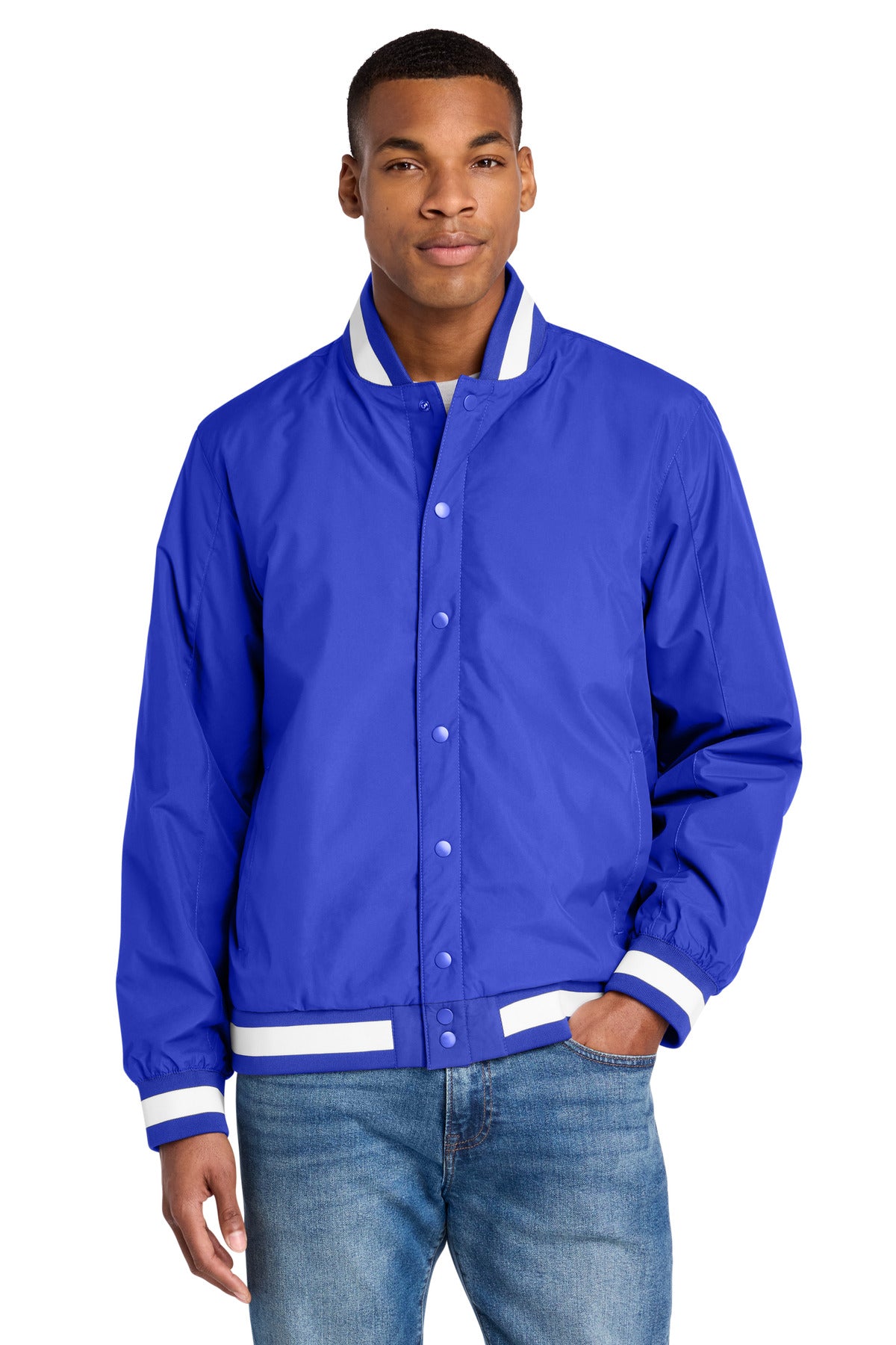 Sport-Tek ®  Insulated Varsity Jacket JST58