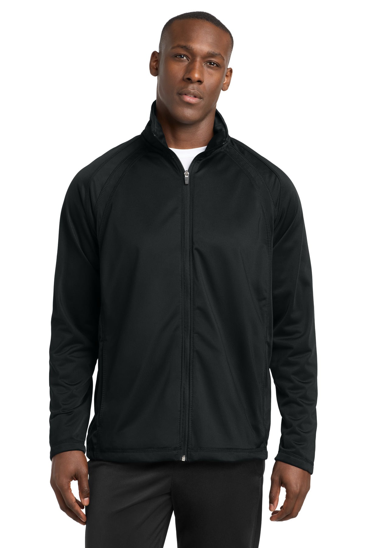 Sport-Tek ®  Tricot Track Jacket. JST90