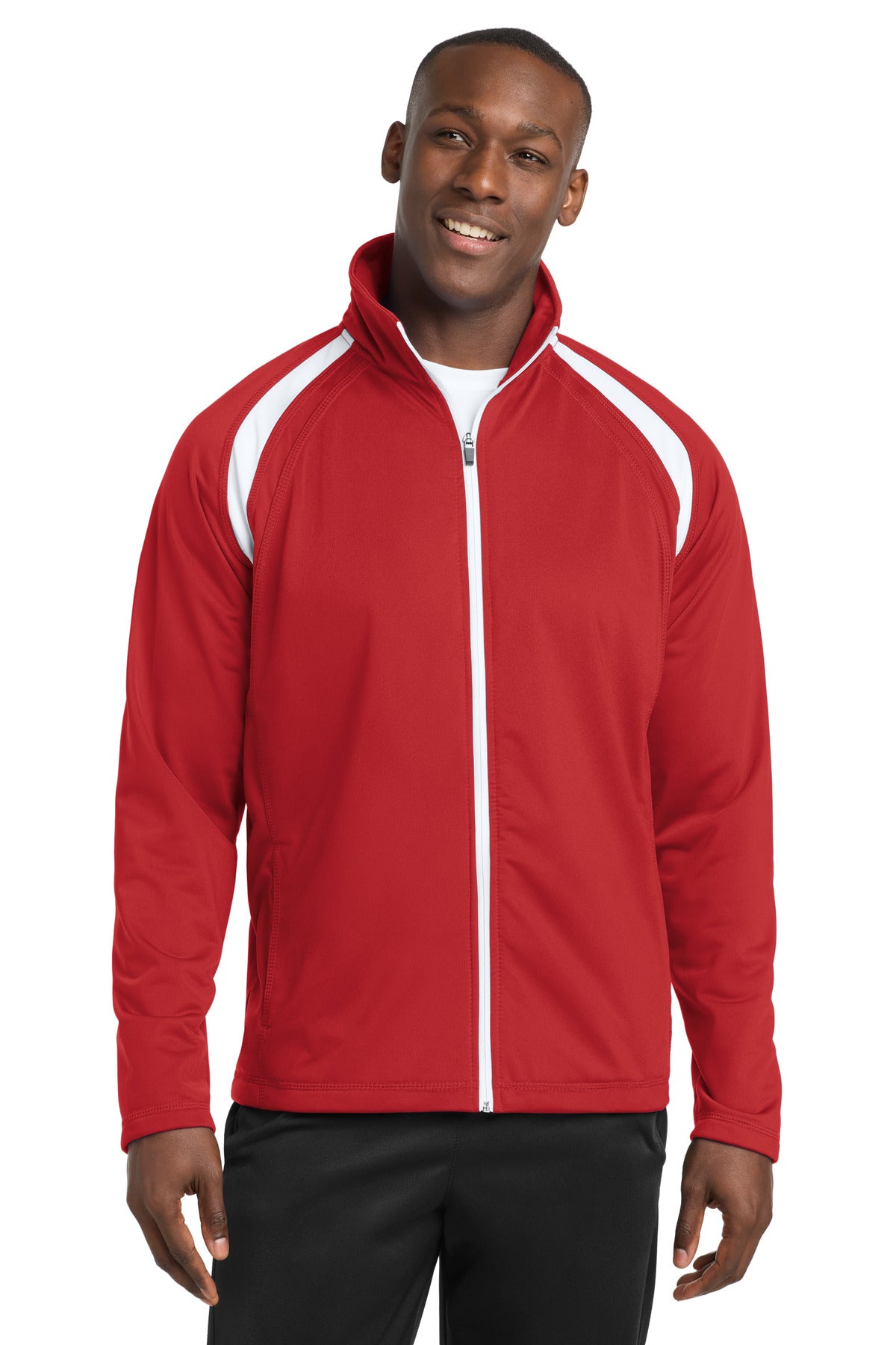 Sport-Tek ®  Tricot Track Jacket. JST90