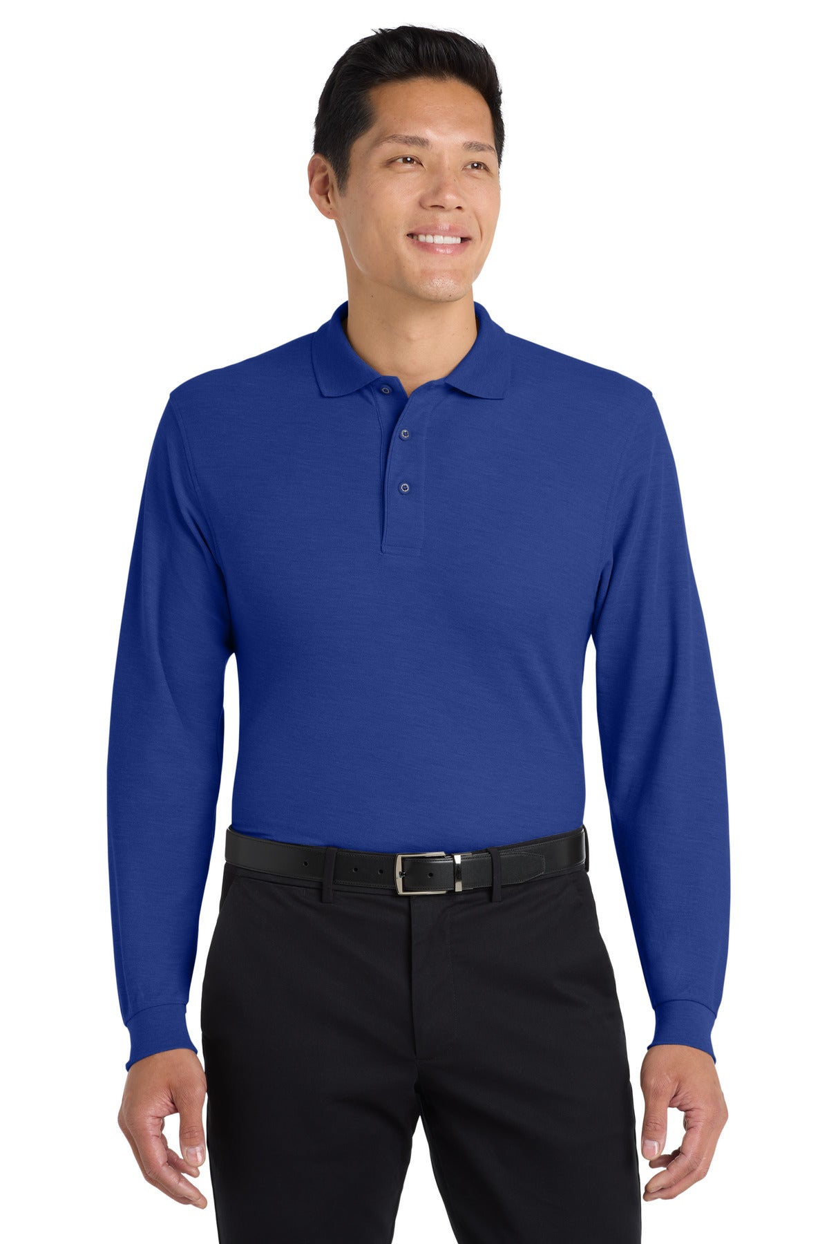 Port Authority ®  Silk Touch™ Long Sleeve Polo.  K500LS