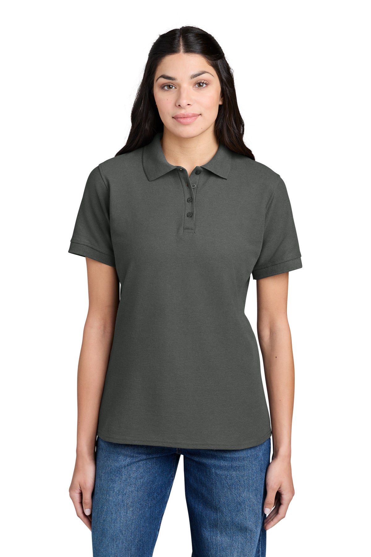 Port & Co ™  Women's Core Blend Pique Polo. LKP155