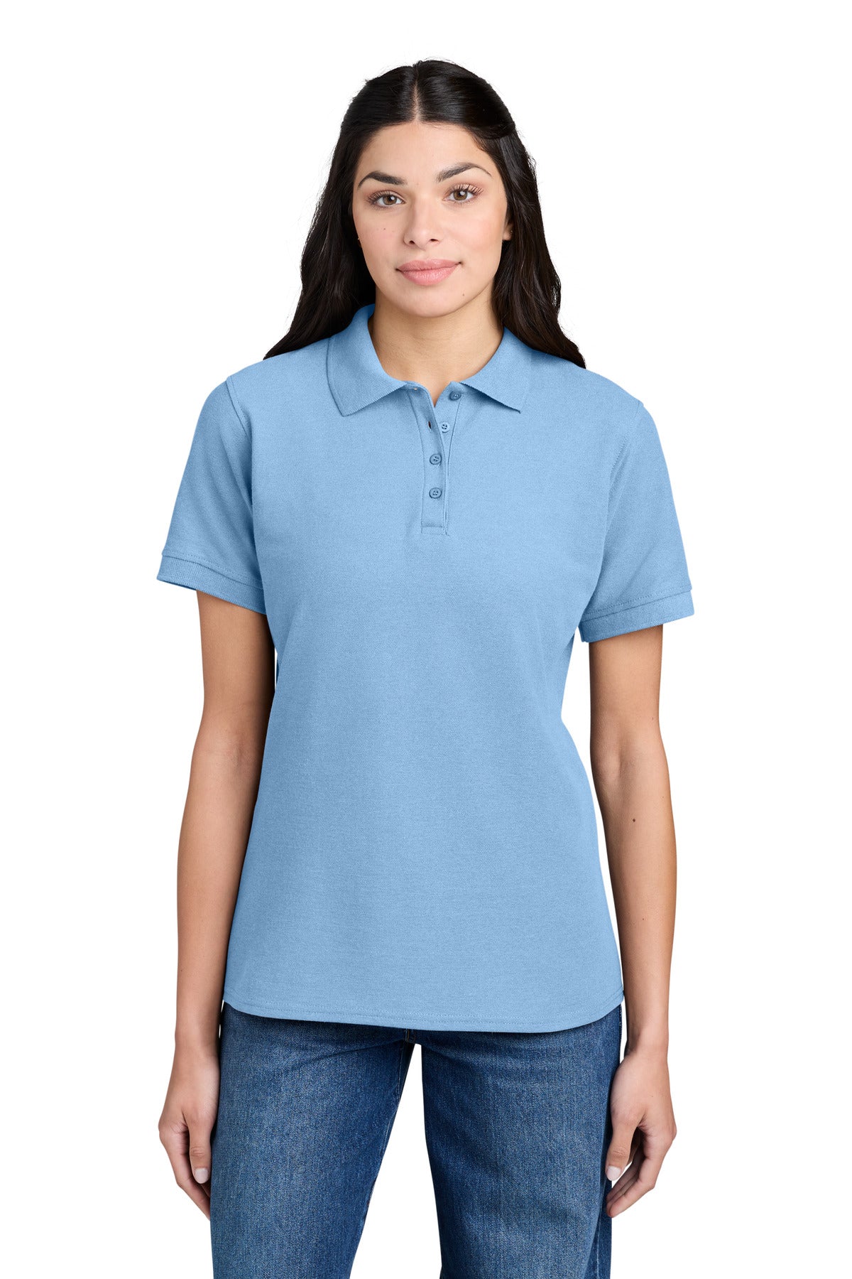 Port & Co ™  Women's Core Blend Pique Polo. LKP155