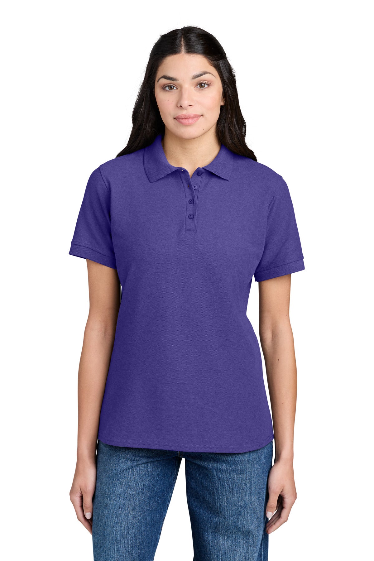 Port & Co ™  Women's Core Blend Pique Polo. LKP155