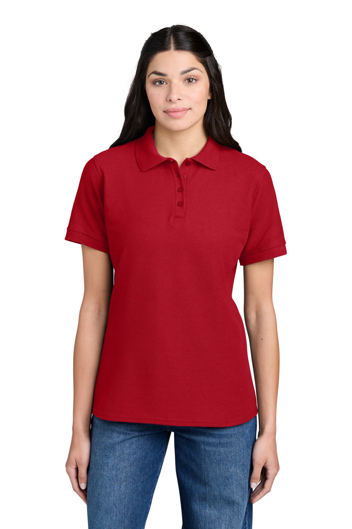 Port & Co ™  Women's Core Blend Pique Polo. LKP155