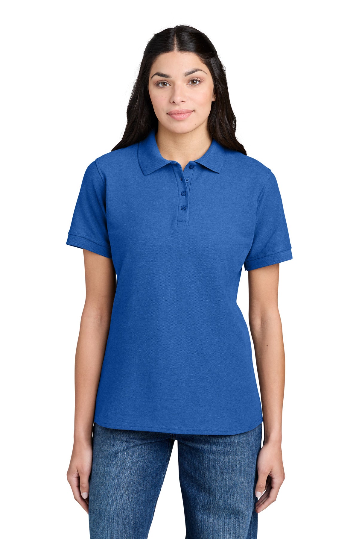 Port & Co ™  Women's Core Blend Pique Polo. LKP155