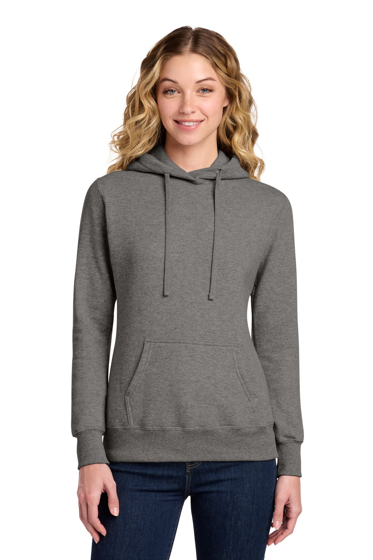 Port & Co ®  Women's Core Fleece Pullover Hooded Sweatshirt LPC78H