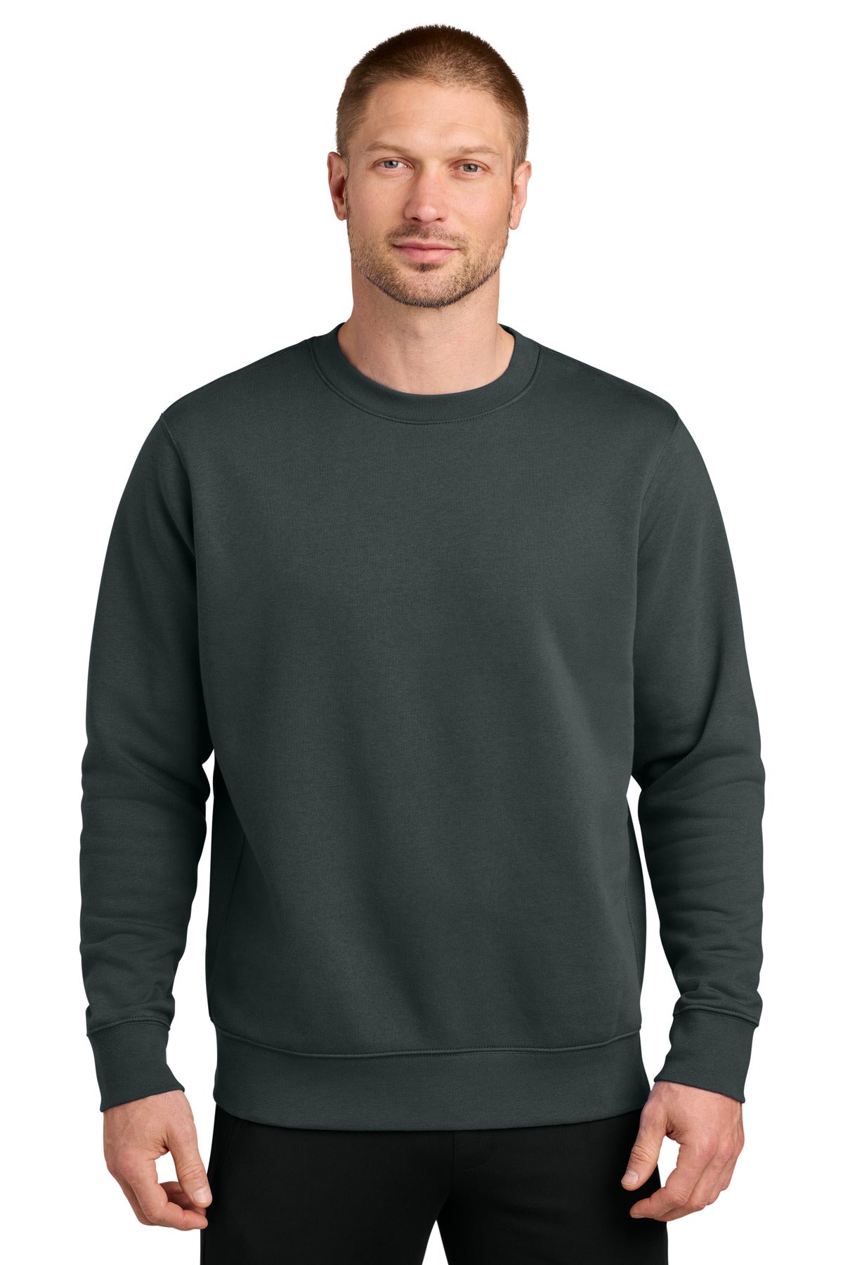 Nike Club Fleece Sleeve Swoosh Crew NKFD9863