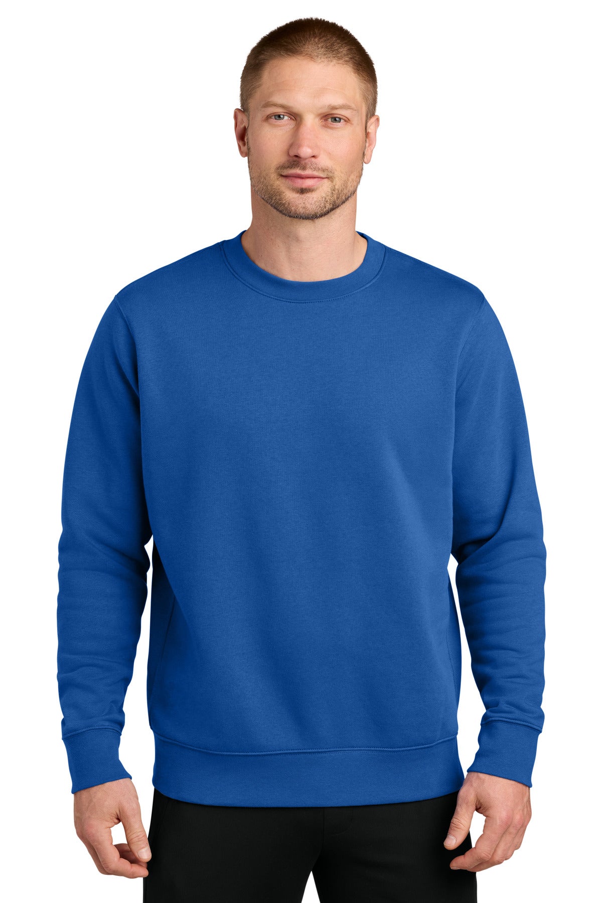 Nike Club Fleece Sleeve Swoosh Crew NKFD9863