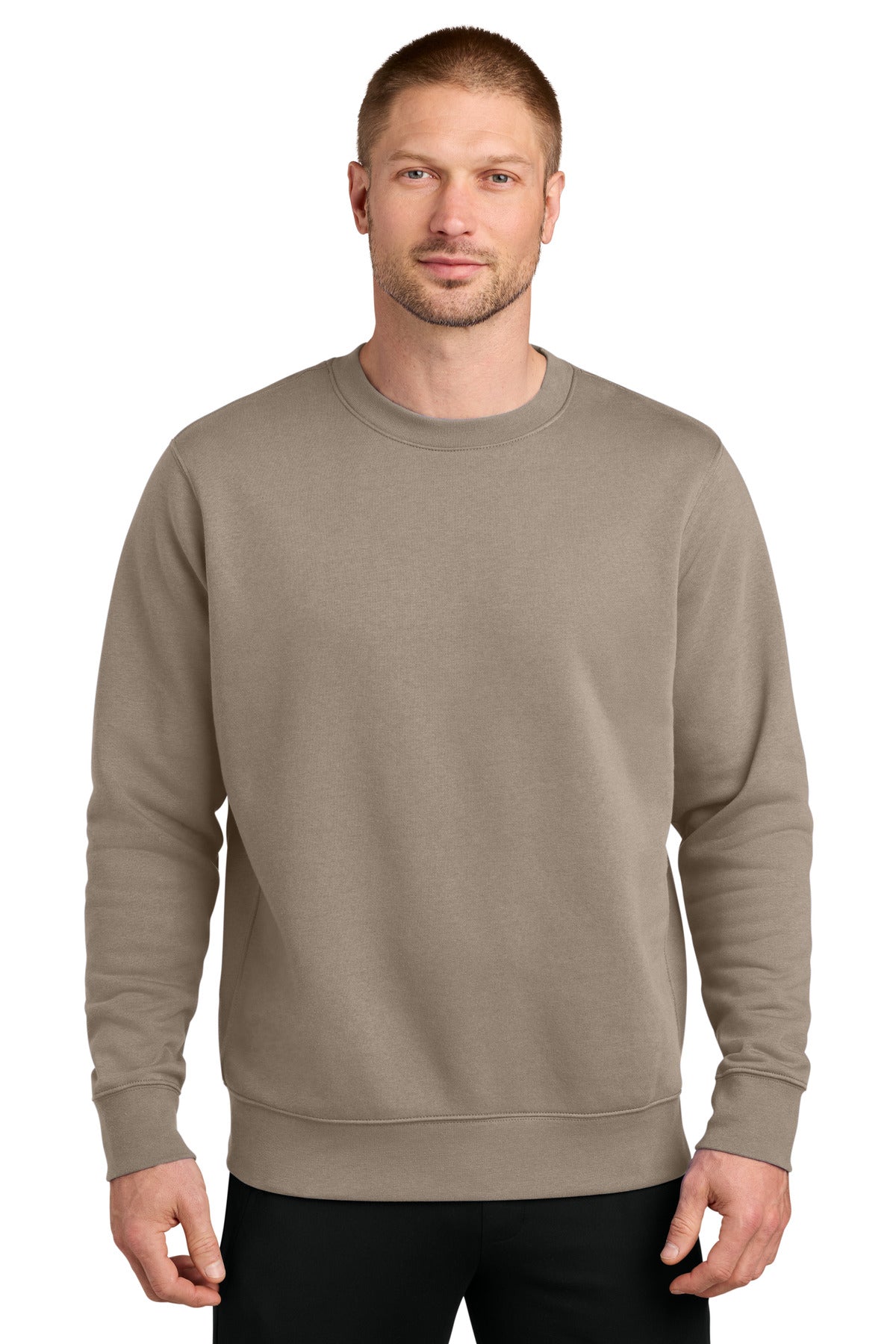 Nike Club Fleece Sleeve Swoosh Crew NKFD9863