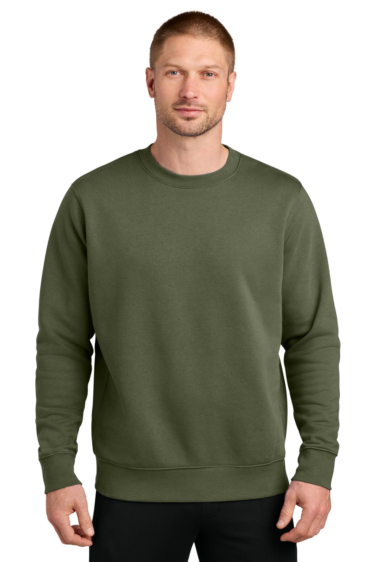 Nike Club Fleece Sleeve Swoosh Crew NKFD9863