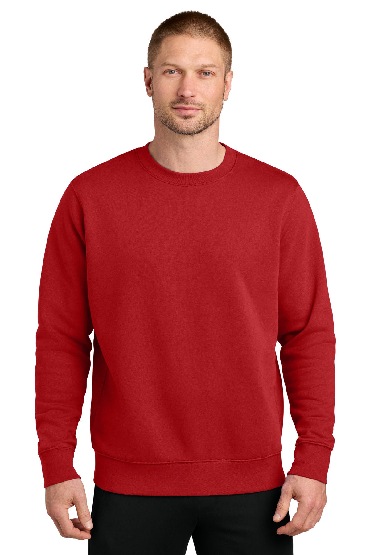 Nike Club Fleece Sleeve Swoosh Crew NKFD9863