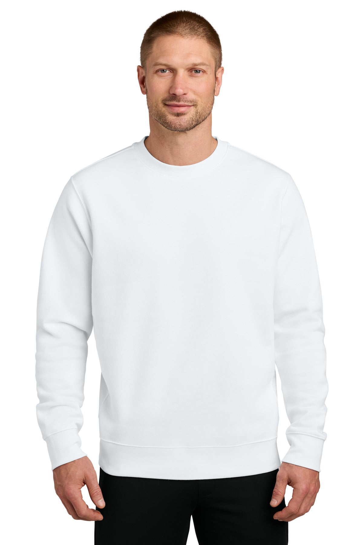 Nike Club Fleece Sleeve Swoosh Crew NKFD9863
