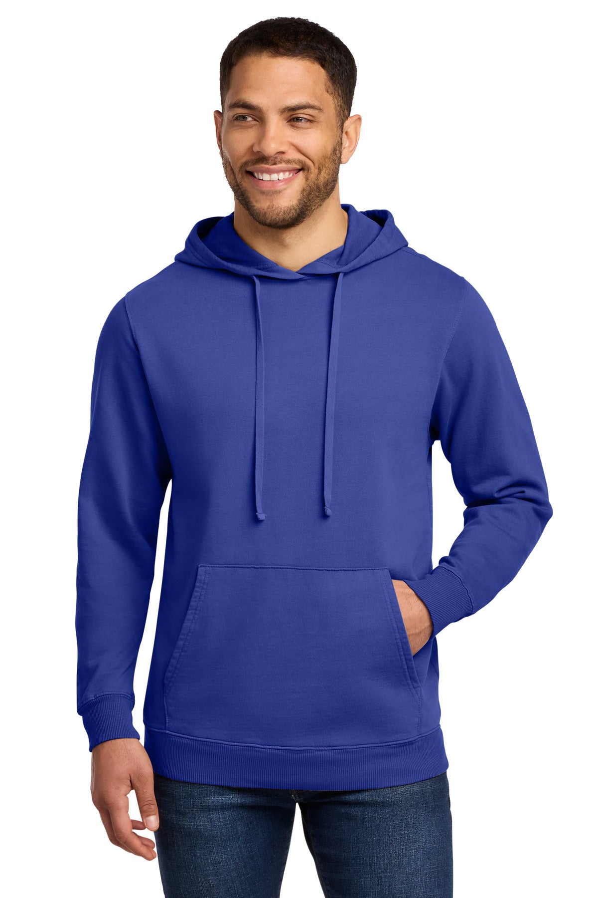 Port & Co ®  Beach Wash ®  Garment-Dyed Pullover Hooded Sweatshirt. PC098H