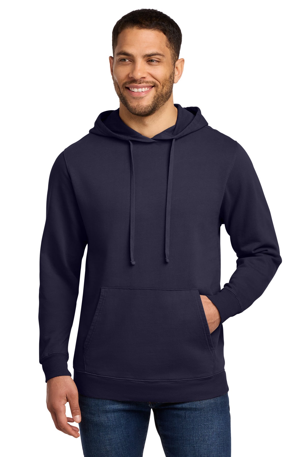 Port & Co ®  Beach Wash ®  Garment-Dyed Pullover Hooded Sweatshirt. PC098H