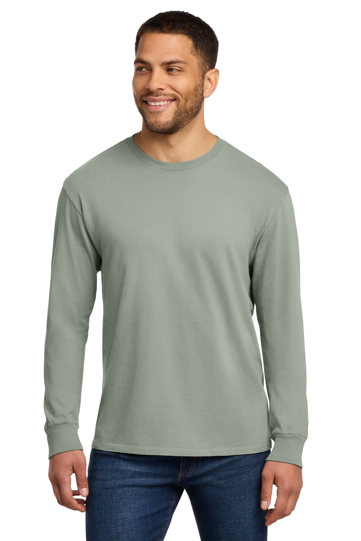 Port & Co ®  Beach Wash ®  Garment-Dyed Long Sleeve Tee PC099LS