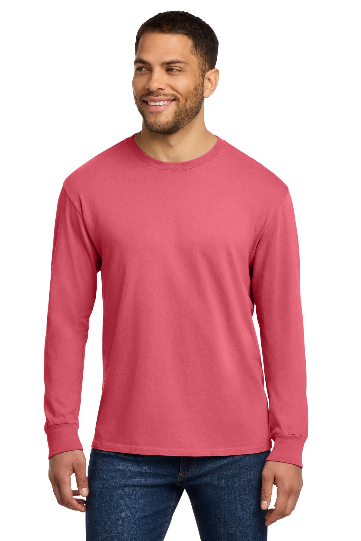 Port & Co ®  Beach Wash ®  Garment-Dyed Long Sleeve Tee PC099LS