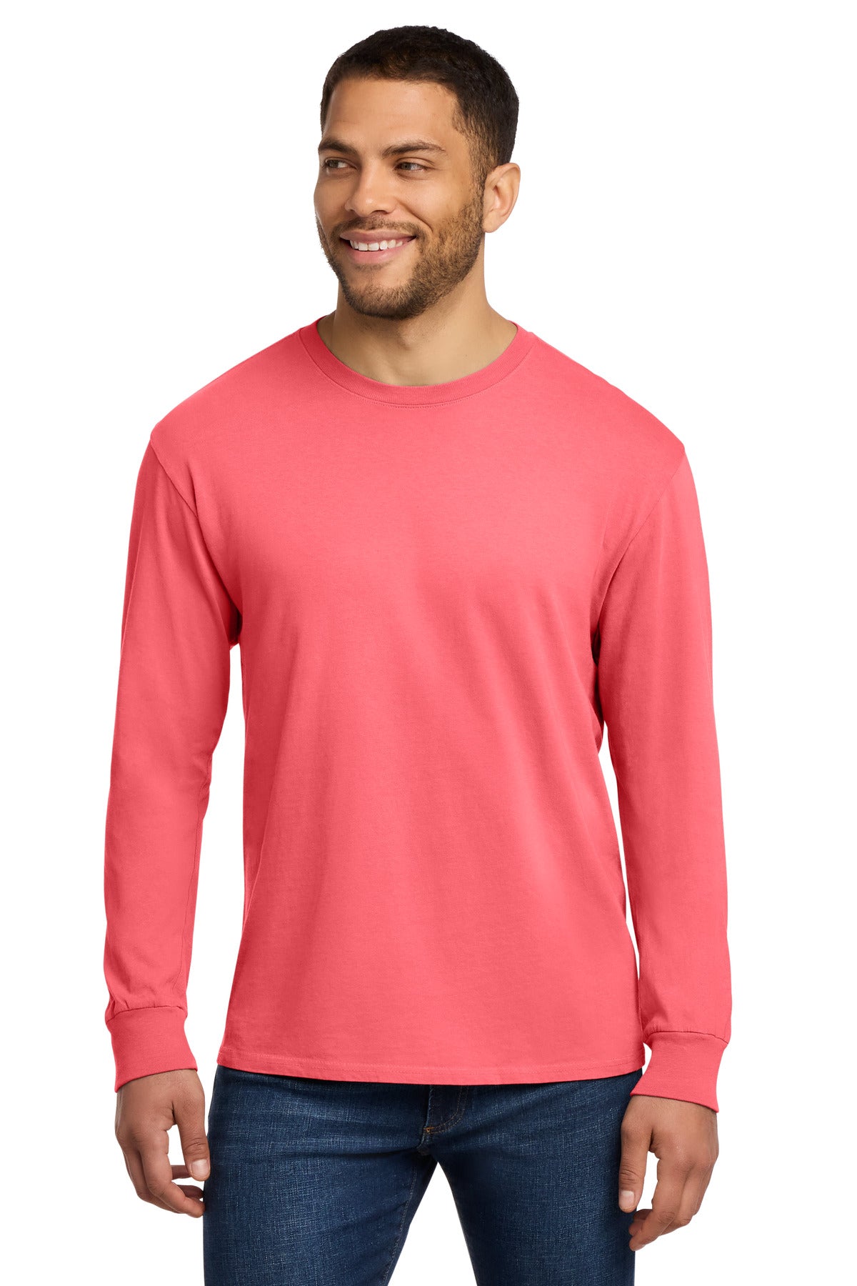 Port & Co ®  Beach Wash ®  Garment-Dyed Long Sleeve Tee PC099LS